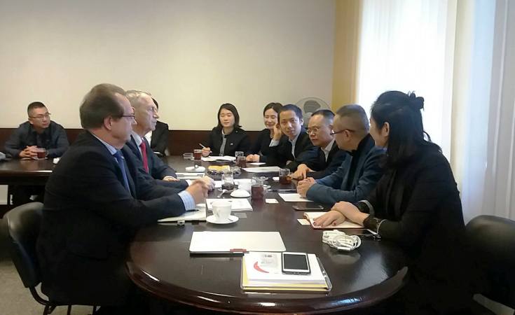 Spotkanie z delegacją z Chengdu